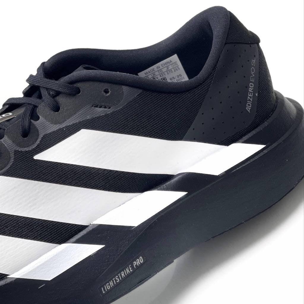 ADIDAS ADIZERO EVO SL BLACK WHITE