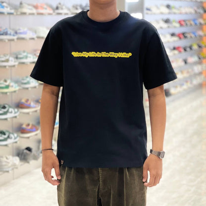 RIC ILLUSION TEAR VINTAGE BLACK TEE
