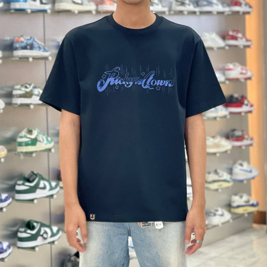 RIC Smiley Star blue black tee