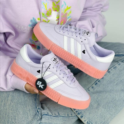 Adidas sambarose purple valentine