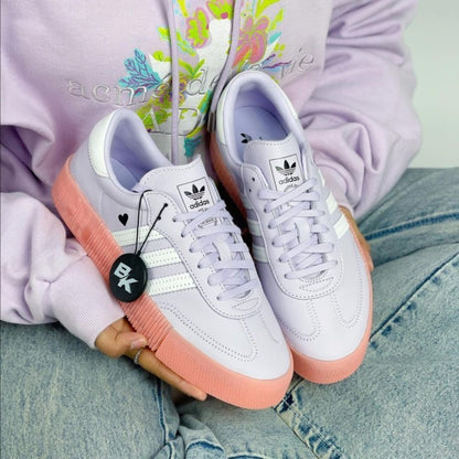 Adidas sambarose purple valentine