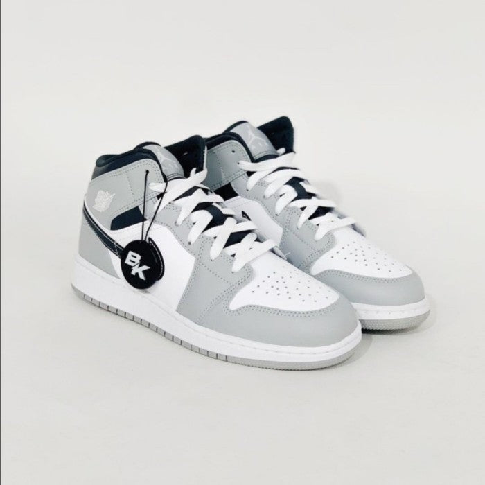 AIR JORDAN 1 MID BLACK GREY ANTHRACITE