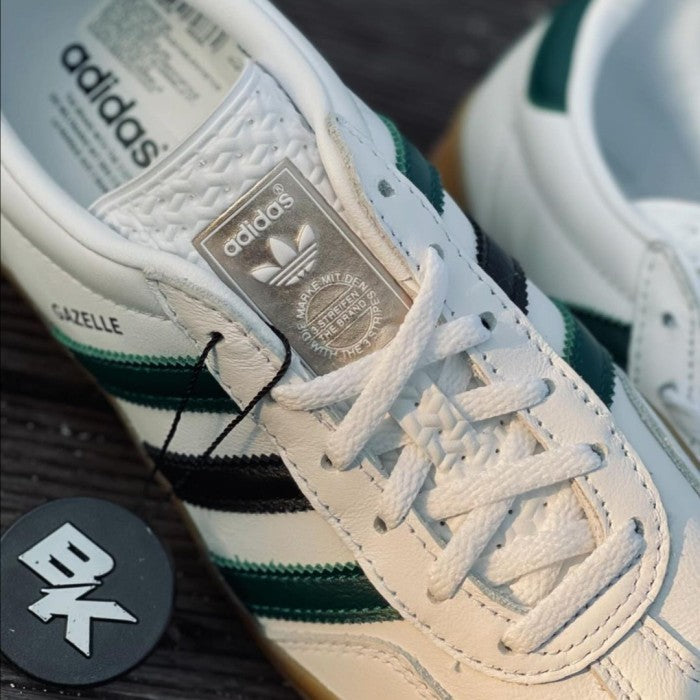 GAZELLE INDOOR WHITE GREEN BLACK GUM
