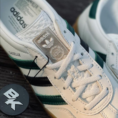 GAZELLE INDOOR WHITE GREEN BLACK GUM