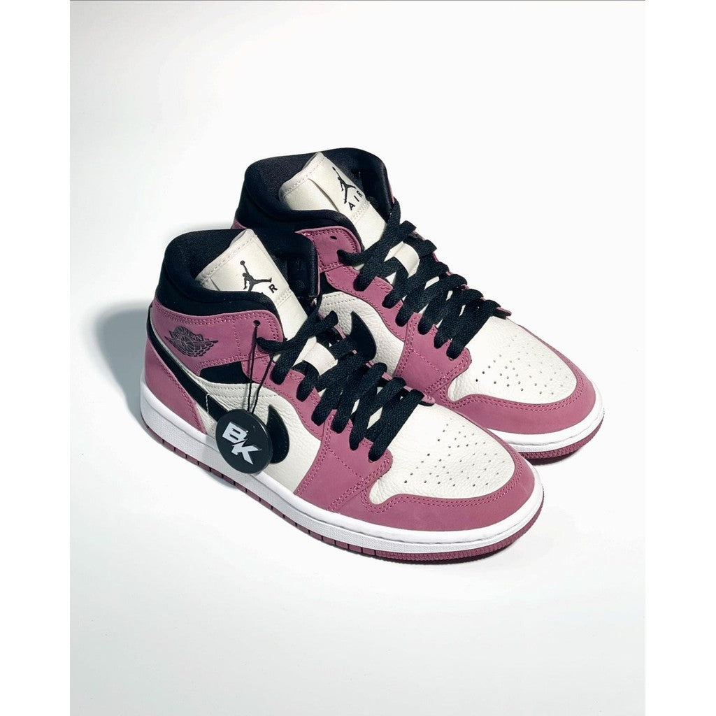 Air Jordan 1 Mid Berry Pink