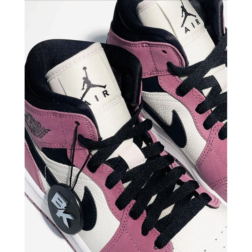Air Jordan 1 Mid Berry Pink