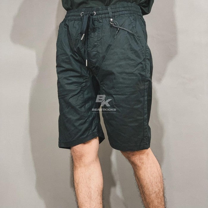 HD BLACK DROP CROTCH SHORT