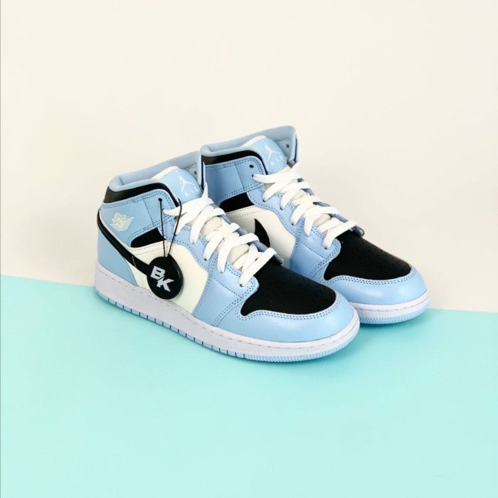 AIR JORDAN 1 MID ICE BLUE GS