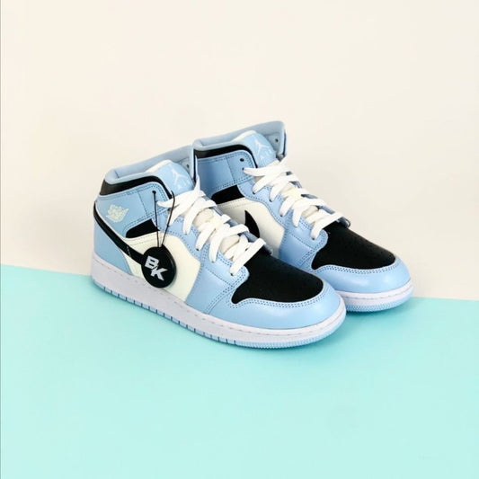 AIR JORDAN 1 MID ICE BLUE GS