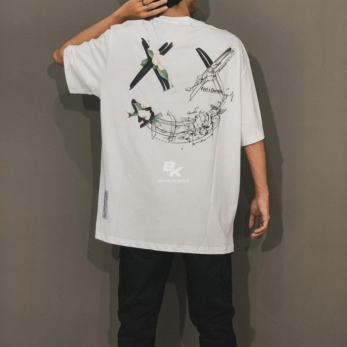 Ric fools garden white tee