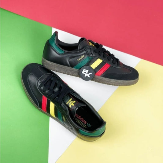 Adidas Samba OG Rasta Black