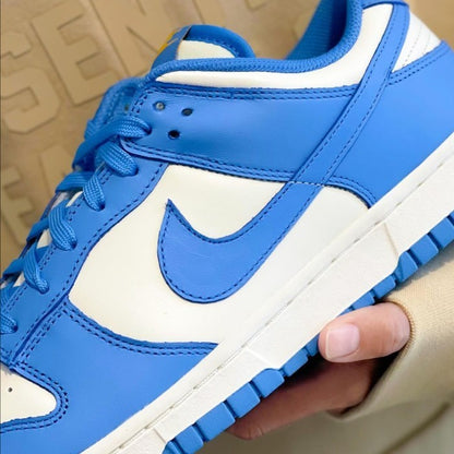 Dunk low coast university gold