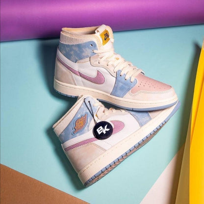 AIR JORDAN 1 HIGH ZOOM PINK OXFORD