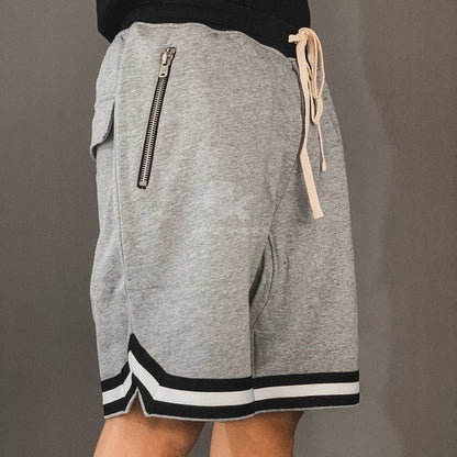 HD HEATHER GREY SWEAT SHORT