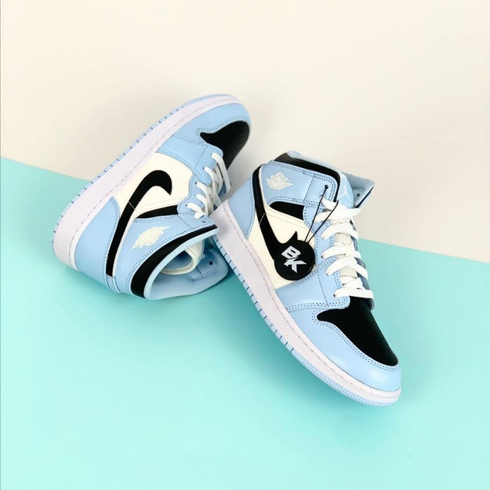 AIR JORDAN 1 MID ICE BLUE GS