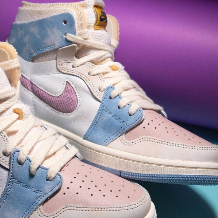 AIR JORDAN 1 HIGH ZOOM PINK OXFORD