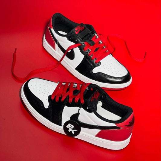 AIR JORDAN 1 LOW OG BLACK TOE MEN