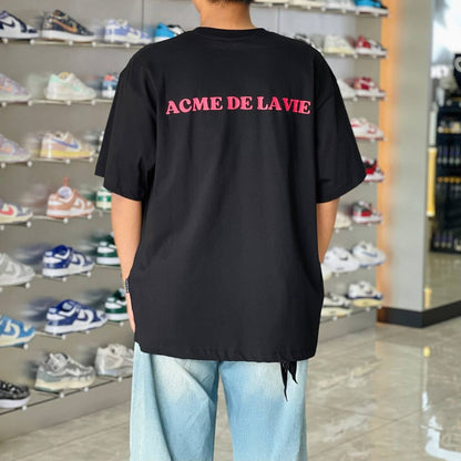 Adlv chocolate cake girl lettering black