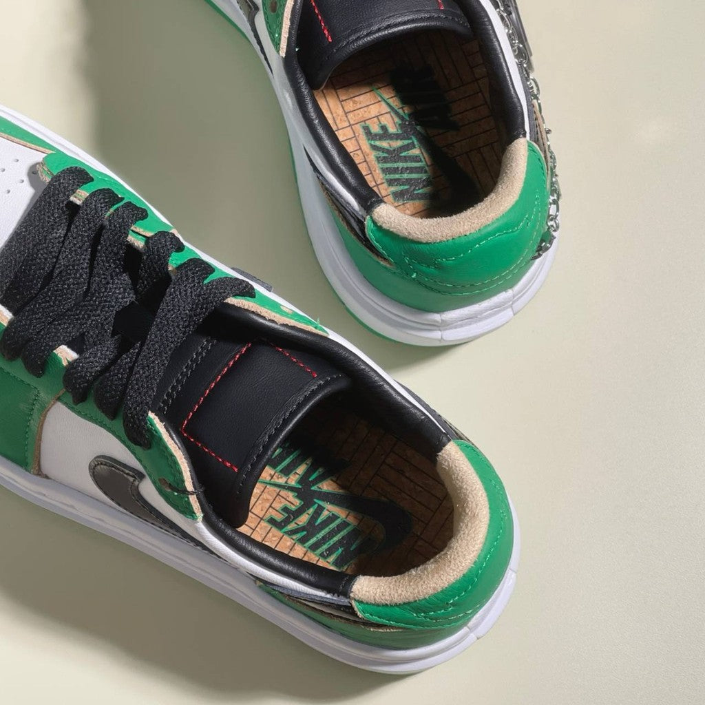 AIR JORDAN 1 LOW ELEVATE LUCKY GREEN