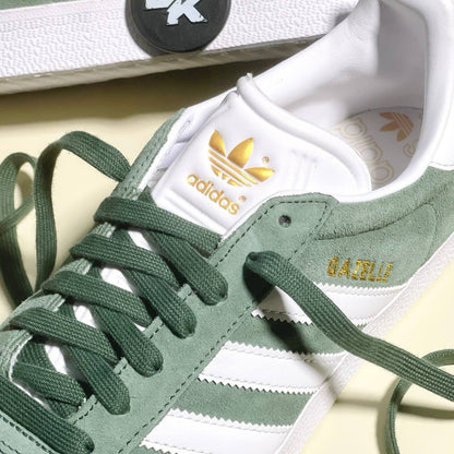 Adidas gazelle green oxide white