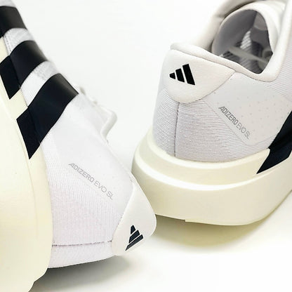ADIDAS ADIZERO EVO SL WHITE BLACK