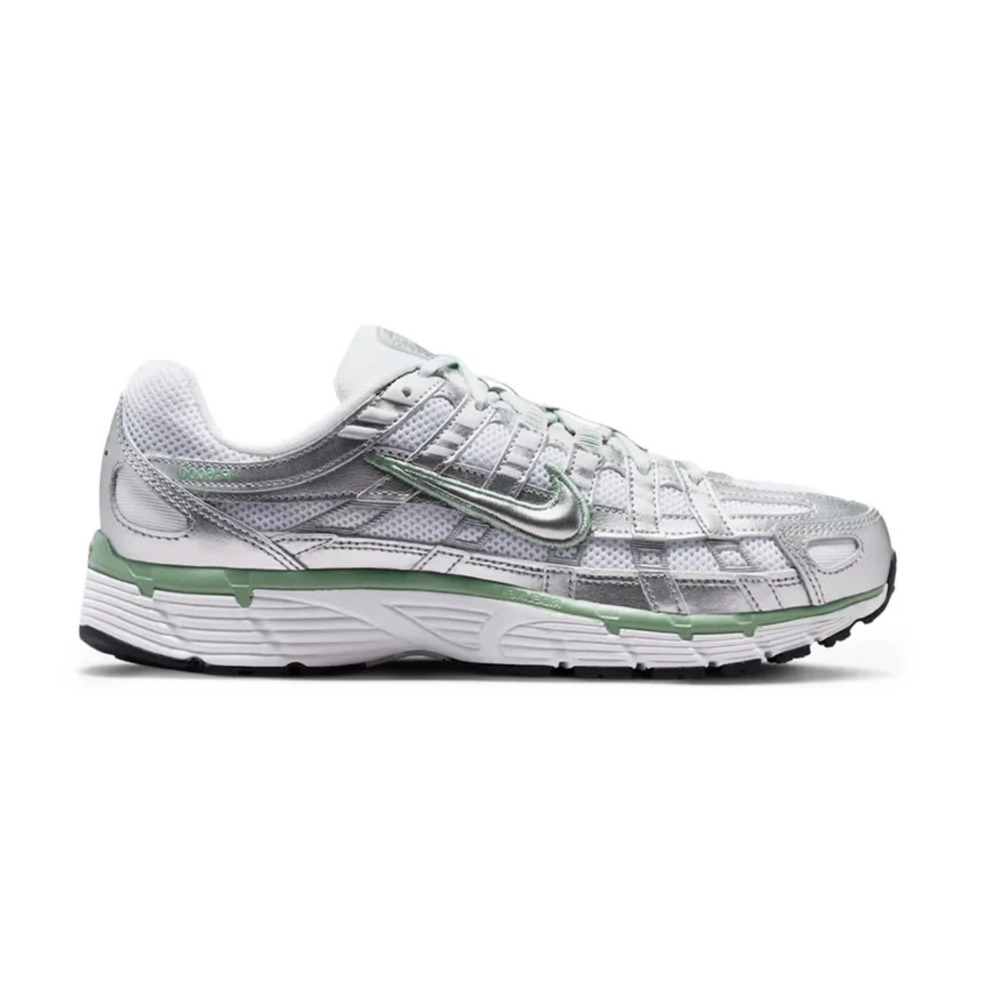 NIKE P-6000 METALLIC SILVER WHITE STEAM