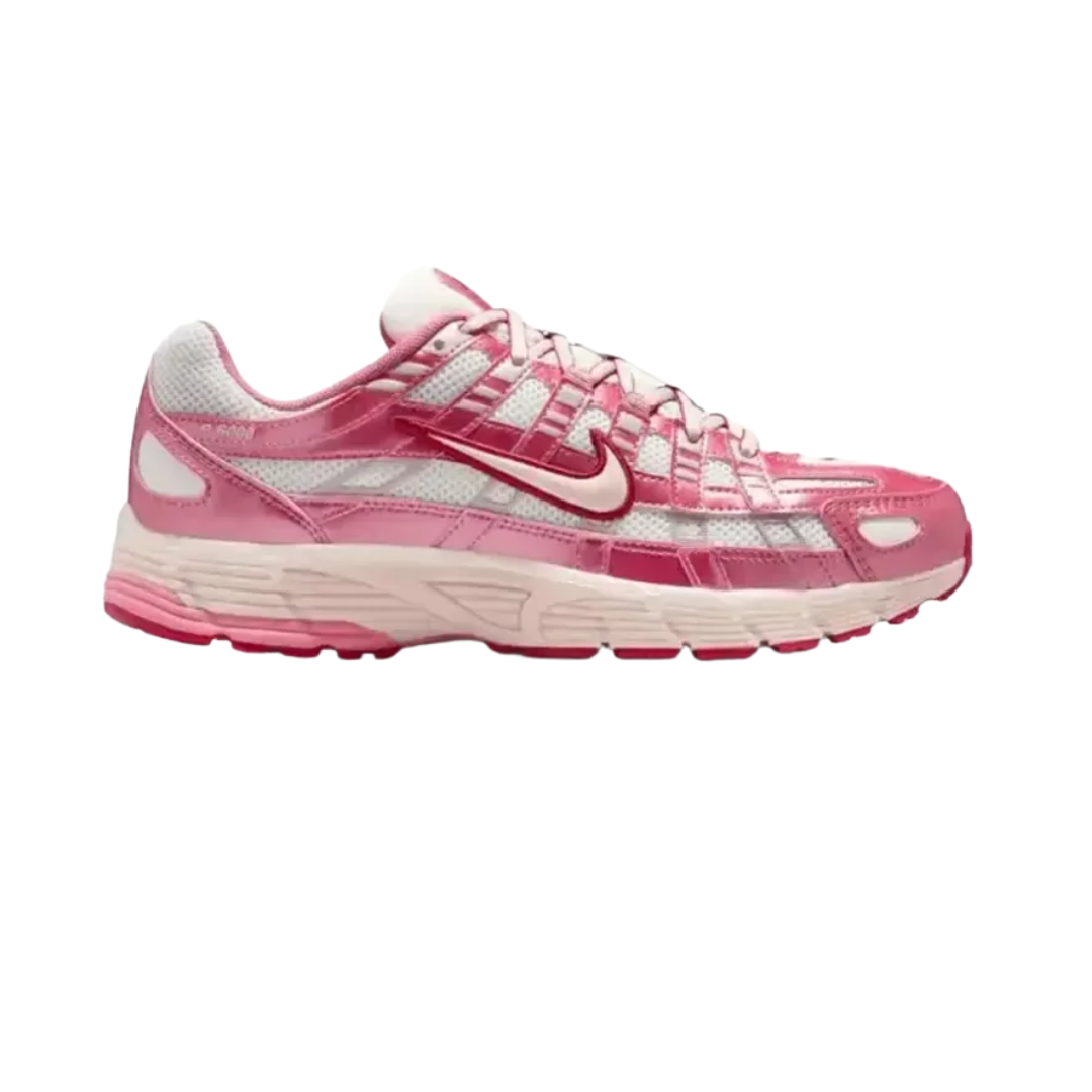 NIKE P-6000 SUMMIT WHITE SILT RED PEONY