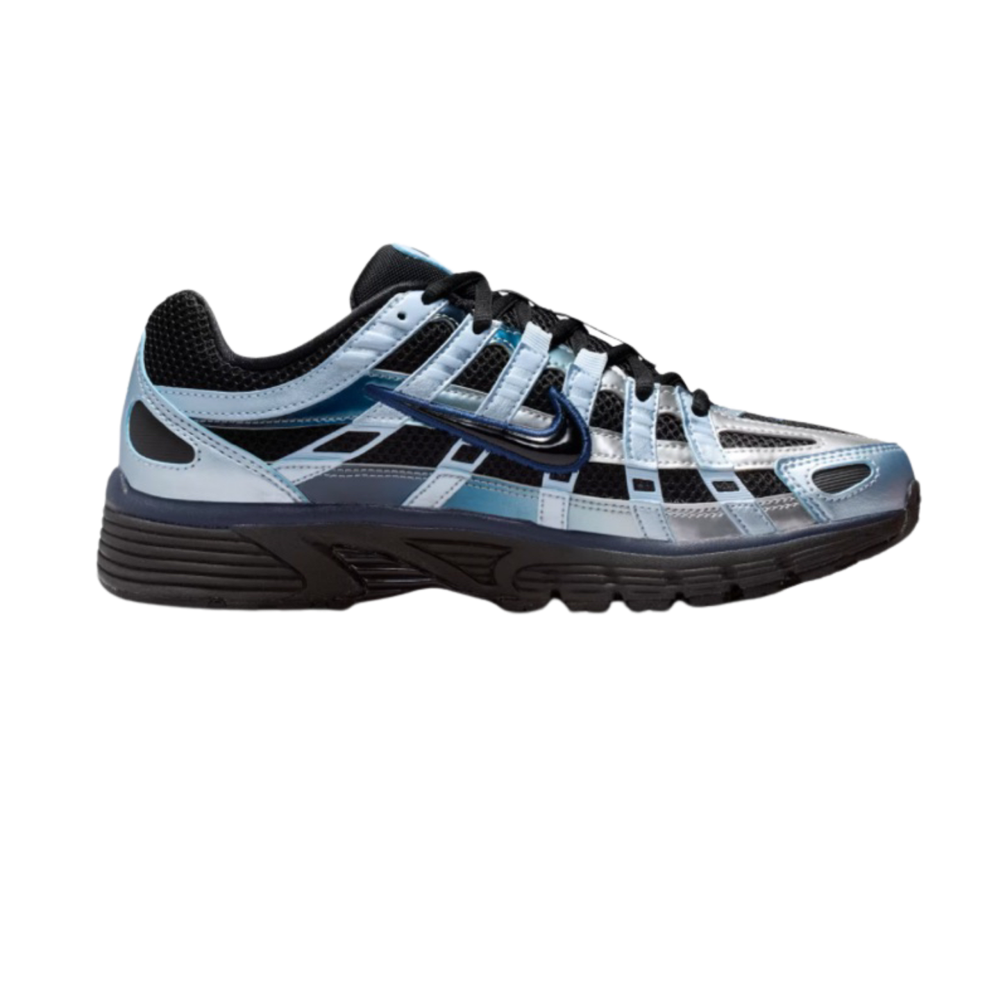 NIKE P-6000 BLACK HYDROGEN BLUE WMN